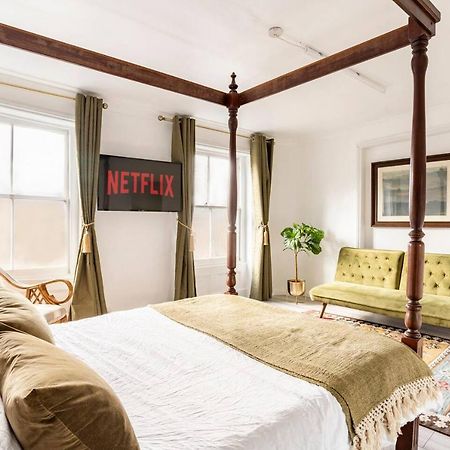 Victorian Style Apartment W/ Four-Poster Bed In Camden Town London Eksteriør billede