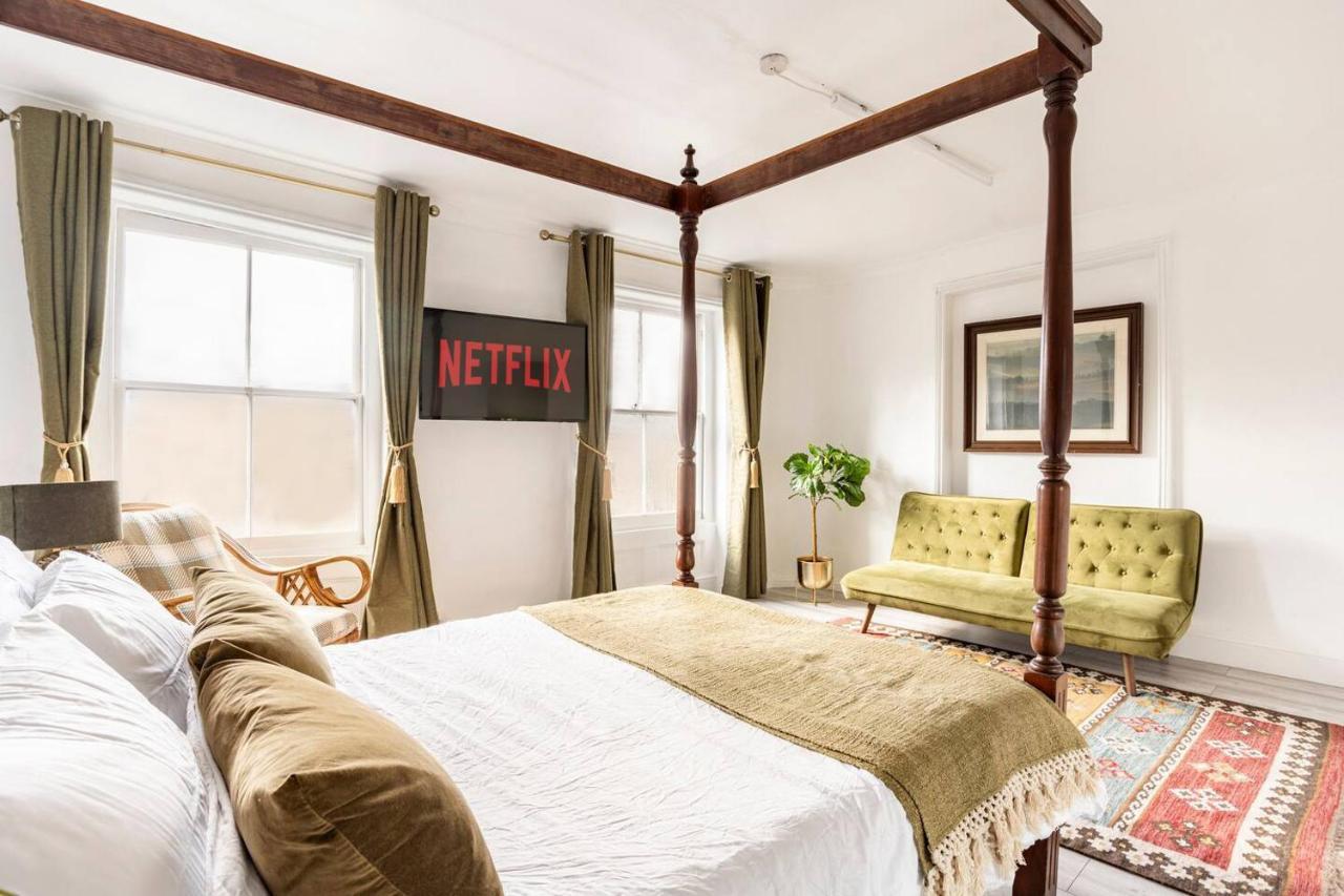 Victorian Style Apartment W/ Four-Poster Bed In Camden Town London Eksteriør billede