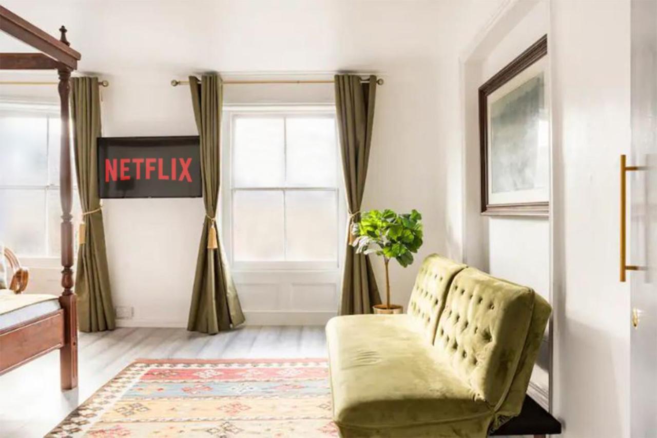Victorian Style Apartment W/ Four-Poster Bed In Camden Town London Eksteriør billede